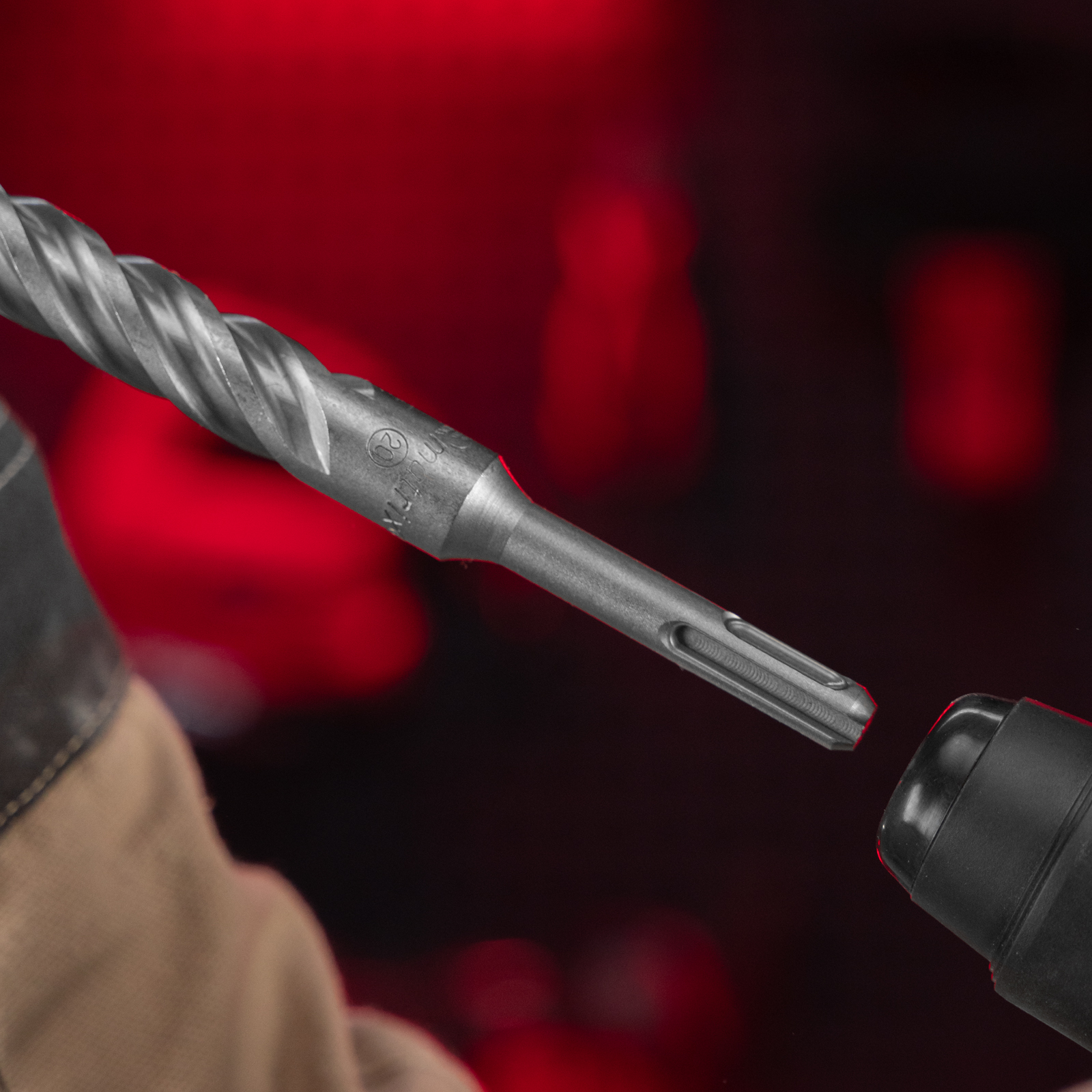 Бур по бетону, 20 x 600 мм, SDS PLUS c крестовой пластиной MATRIX