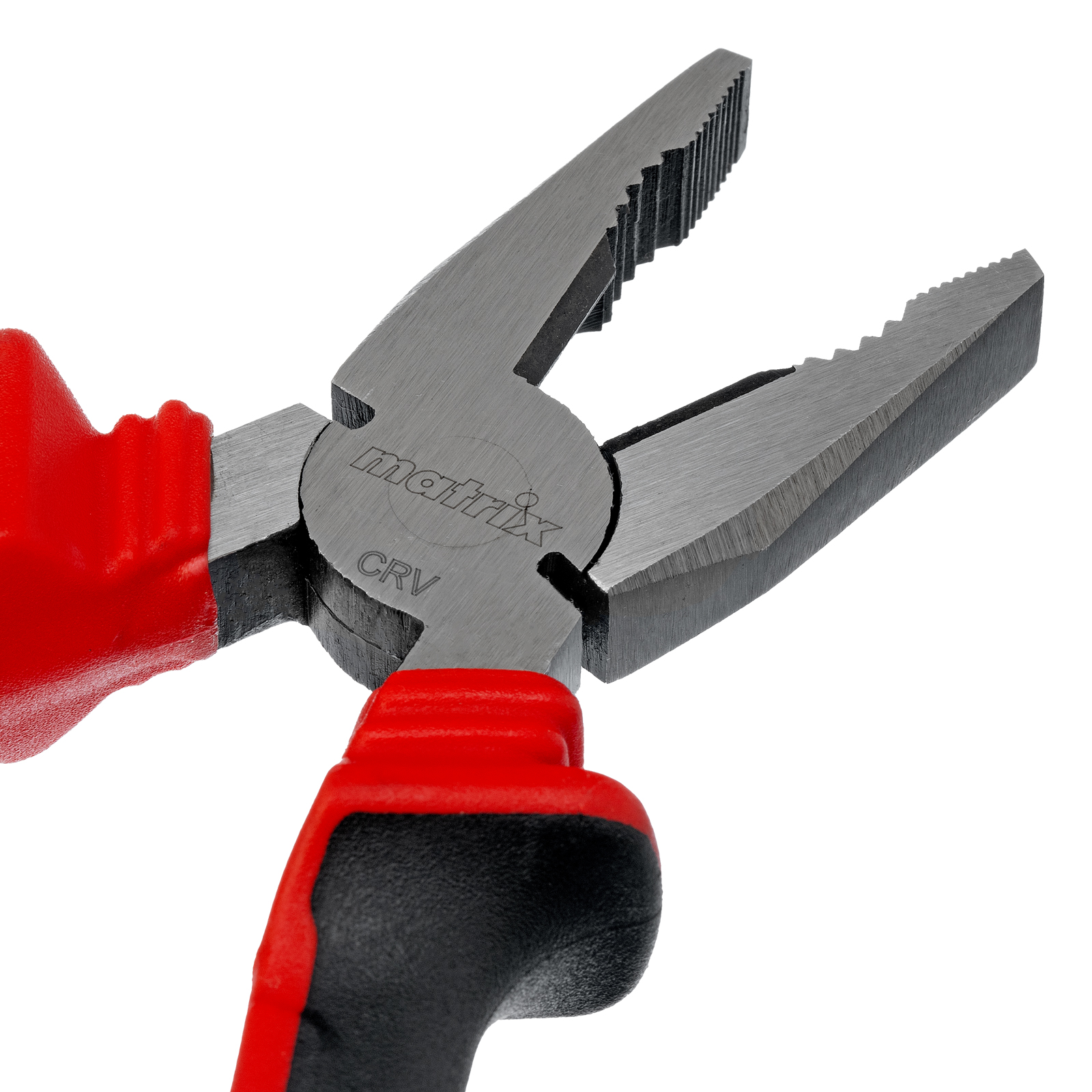 Плоскогубцы комбинированные, 160 мм, хром-ванадий, двухкомпонентные рукоятки Matrix