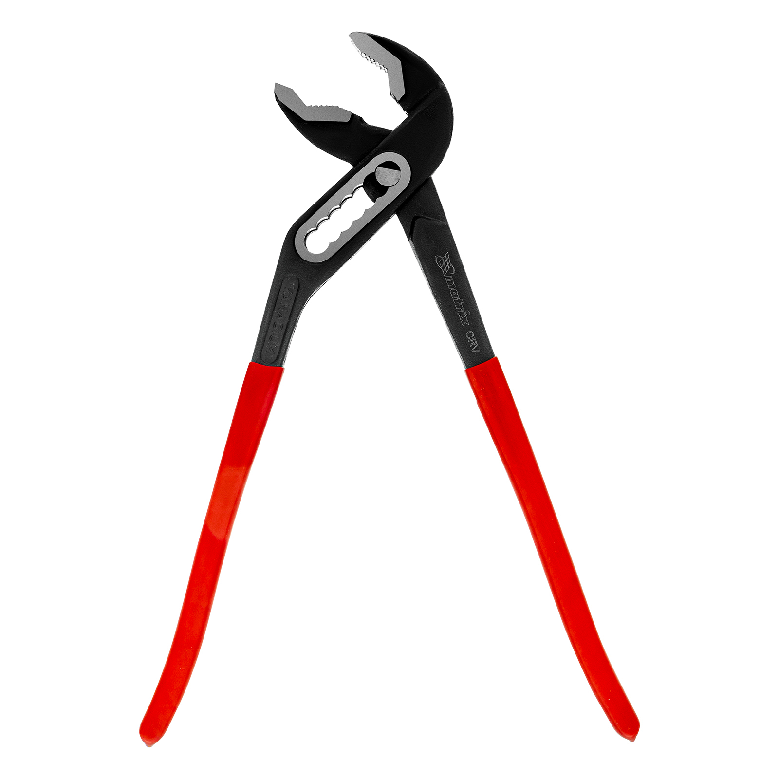 Клещи переставные 300 мм, хром-ванадий, обливные рукоятки Matrix