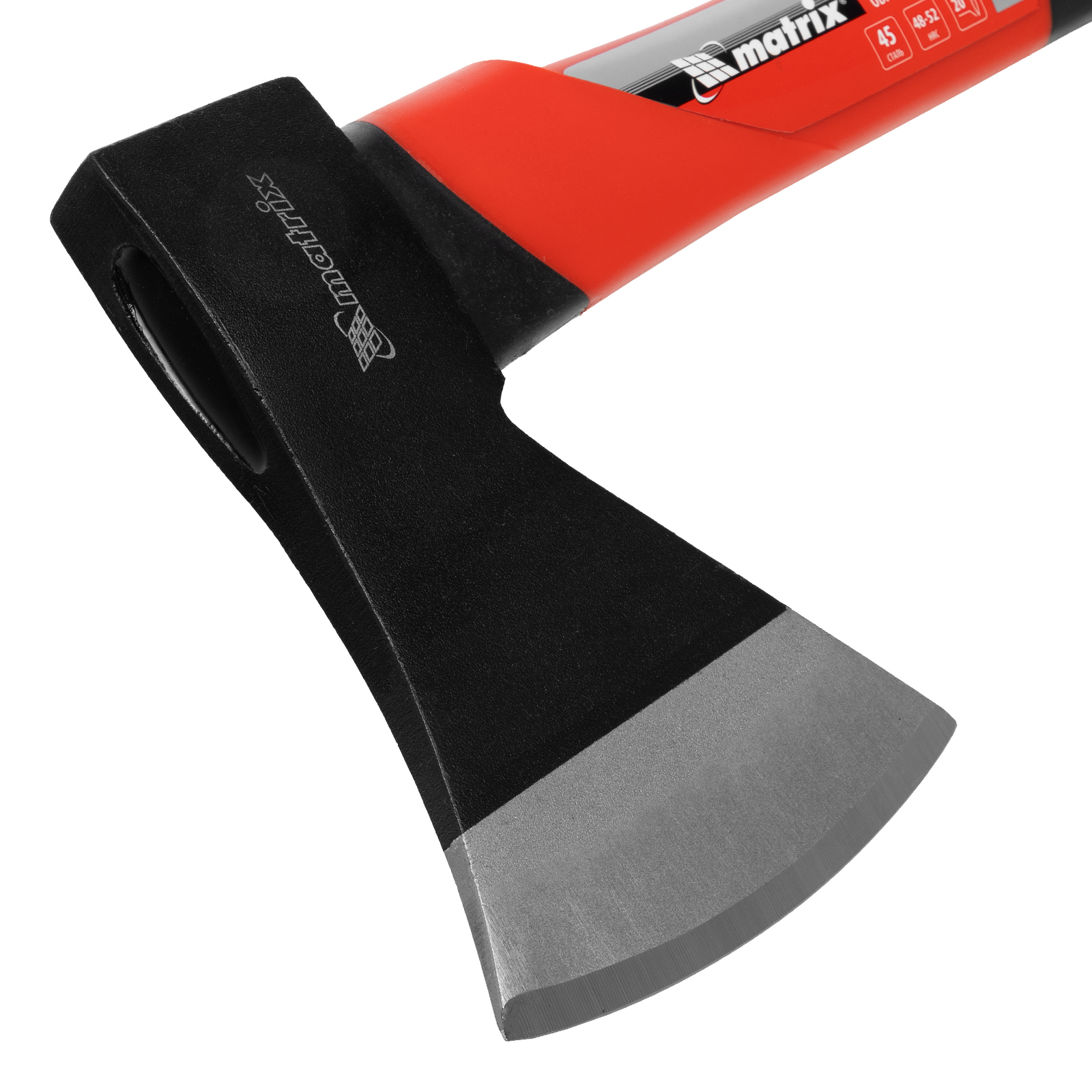 Топор, 800 г, эргономичная фибергласовая рукоятка, 450 мм Matrix