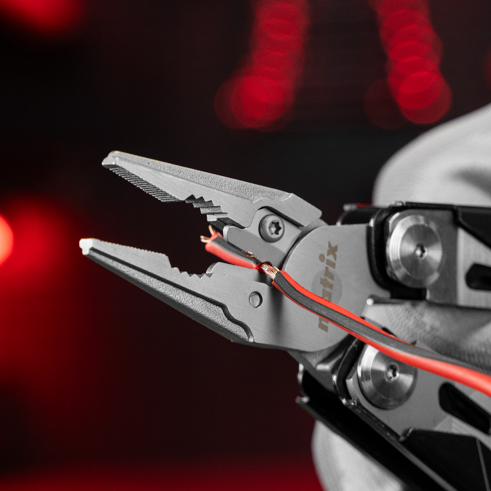 Трансформер (мультитул), 15 функций, авторазжим, в чехле, 160 мм Matrix