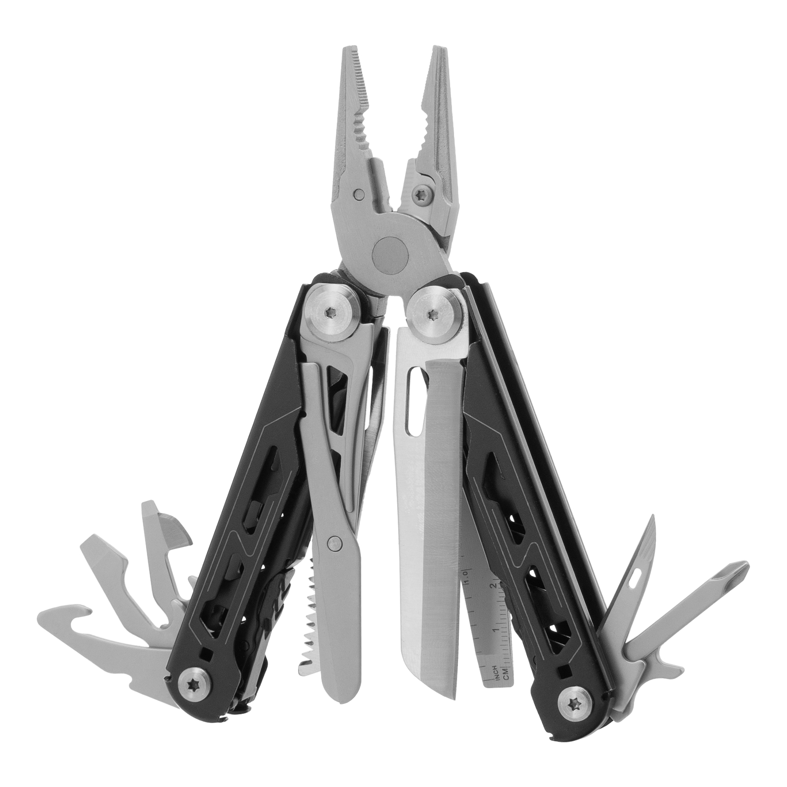 Трансформер (мультитул), 15 функций, авторазжим, в чехле, 160 мм Matrix