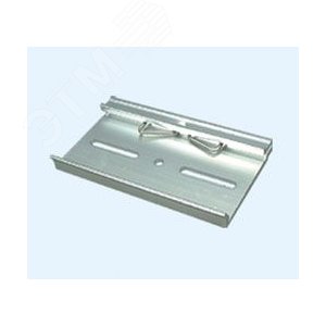 Замок для крепления S-15, S-25, SP-100, SP-150, SP-200, SP-75 на DIN-рейку, алюм.