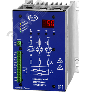 Тиристорный регулятор мощности ТРМ-3МN-30-RS485