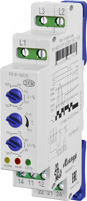 Реле РКФ-М05-1-15 AC100В УХЛ4