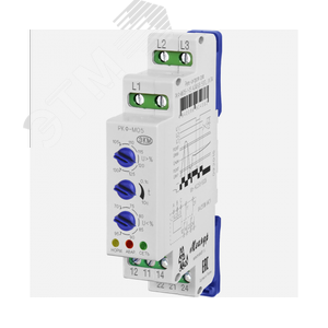 Реле контроля фаз РКФ-М05-1-15 AC100В УХЛ2