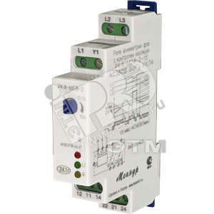 Реле контроля фаз РКФ-М08-1-15 AC400В УХЛ4