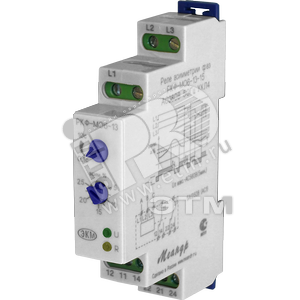 Реле контроля фаз РКФ-М06-13-15 380B~