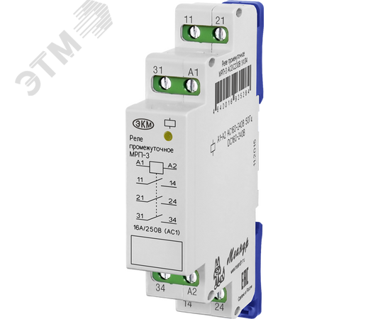 Реле промежуточное МРП-3-1 ACDC230В УХЛ4