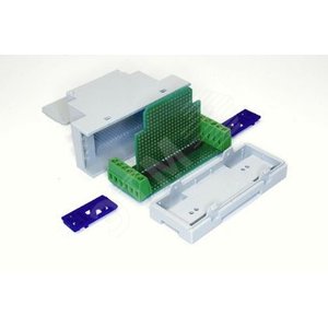 Набор деталей для макетирования и проектирования изделий РЭА КИТ-082, корпус 2 модуля (35мм)