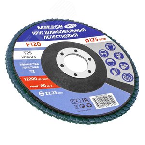 Круг шлифовальный лепестковый 61010