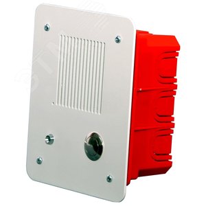 18556 исп. В1 Абонентское устройство, врезное исп.B1 спец дизайн