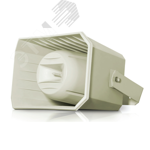 Громкоговоритель всепогодный рупорный, 2-х полосный, пластиковый корпус, 50/25/12,5 Вт, 100 В, 360х260х295 мм