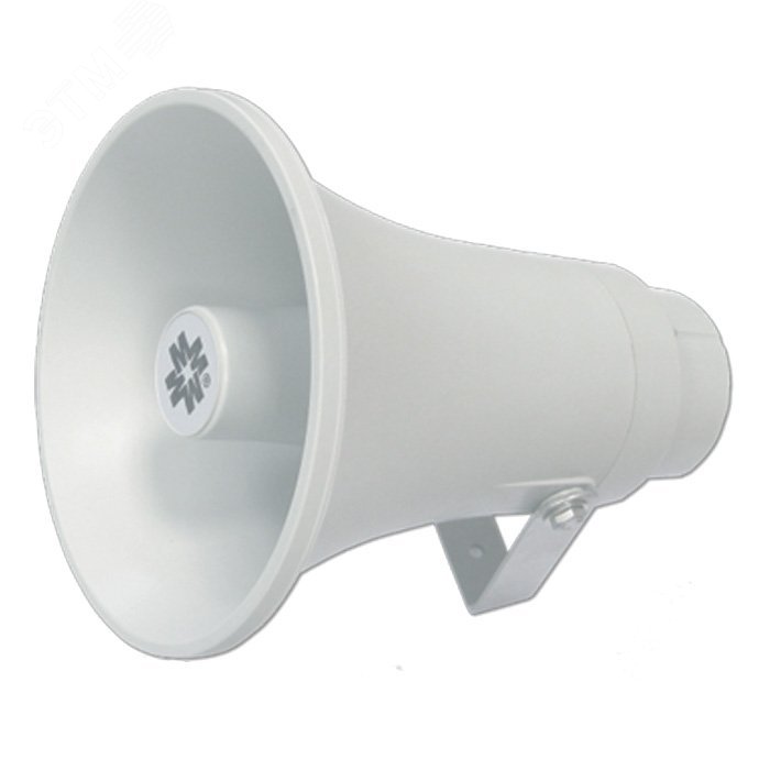 Рупорный громкоговоритель 15/7,5/3,8Вт, 100В, 209х272мм