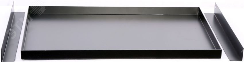 Комплект поддона под АКБ 9924 состоит из собственно поддона, двух стальных направляющих, четырех винтов М5, и четырех кузовных гаек М5.