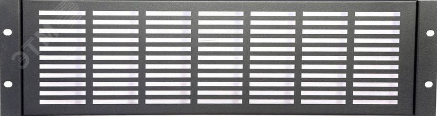Вентиляционная панель на 3 U, 482x132x20 мм