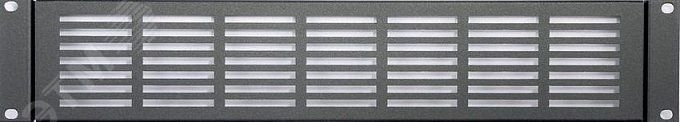 Вентиляционная панель на 2 U, 482x88x20 мм
