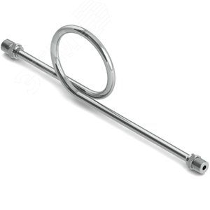 Отвод сифонный С910-3, вход - наруж.резьба 1/2'NPT, выход - наруж.резьба G1/2', 12х18Н10Т, AISI 316L