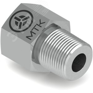 Адаптер с внутренней и наружной резьбами Р660, 1/4'NPT, G1/4', AISI 316L