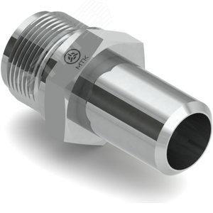 Переходник под приварку Р690, наруж.1/4'NPT, диаметр патрубка - 8 мм, AISI 316L