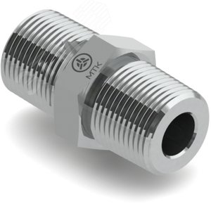 Соединитель с наружными резьбами Р650, 1/4'NPT, AISI 316L