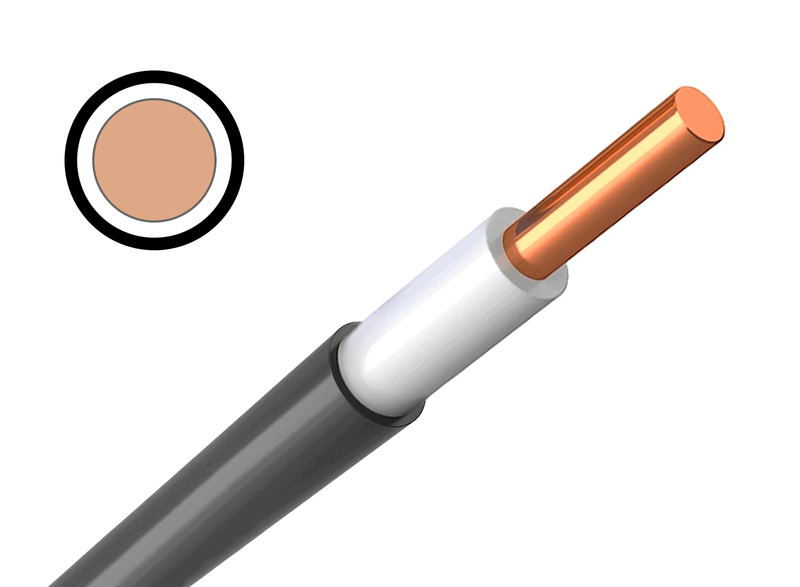 Кабель силовой ВВГ нг(А)-LS 1*6 ТРТС