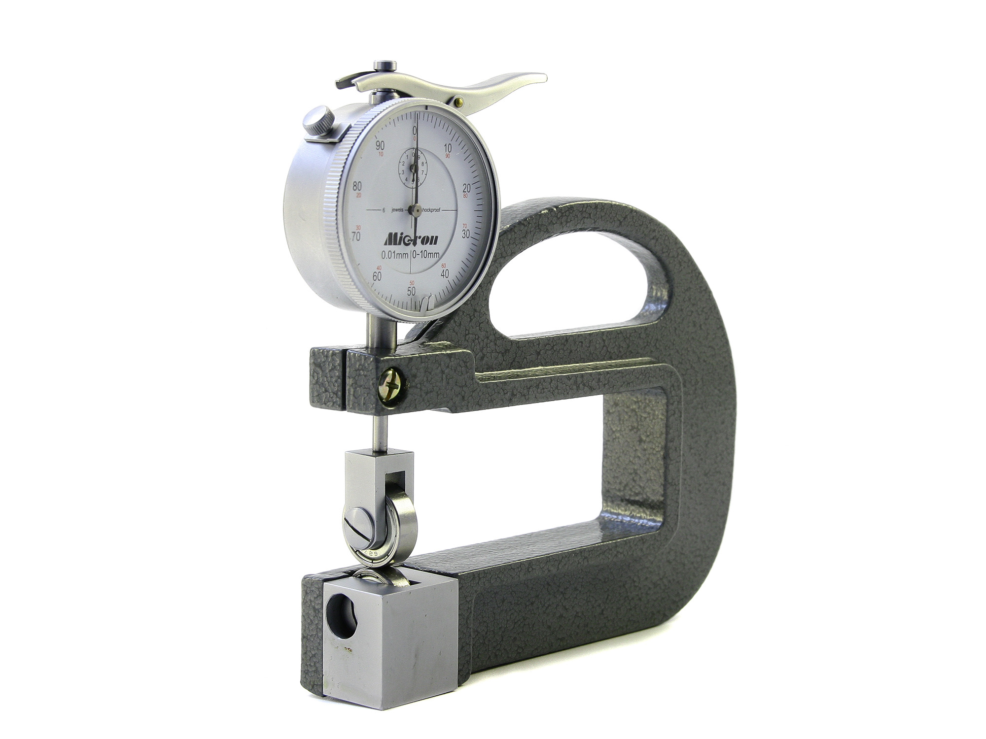 Толщиномер индикаторный ТРЛ 0- 10 0,01 роликовый, ручной Микрон