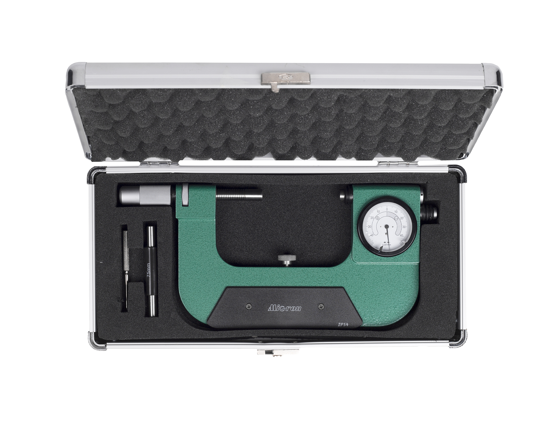 Скоба рычажная СР-100 0,001 повышенной точности с калибровкой Микрон