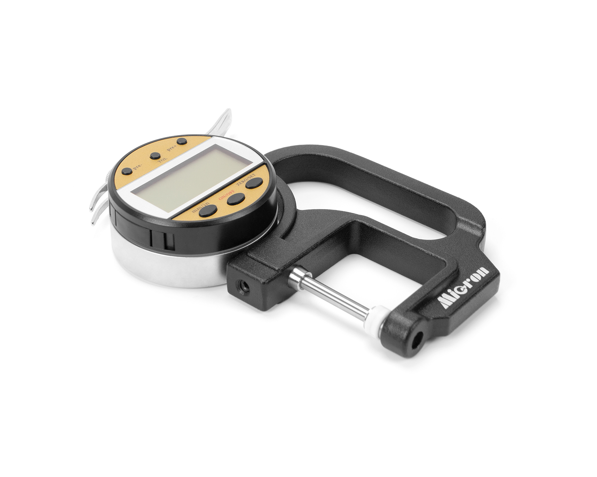 Толщиномер индикаторный электр. ТРЦ 0- 25 0.01 для мягких материалов Micron