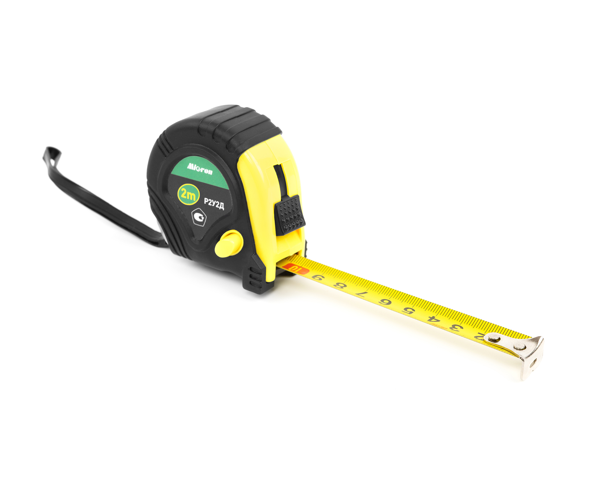 Рулетка 2м с держателем обрез. кл.2 Р2У2Д (ГРСИ №90362-23) Micron