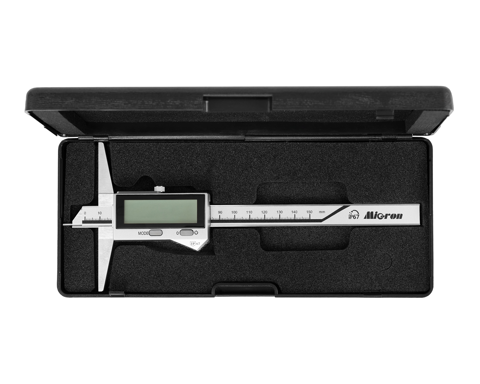 Штангенглубиномер ШГЦ- 150 0.01 электр. (ГРСИ 93125-24) IP67 с цилиндр. наконечником МИК