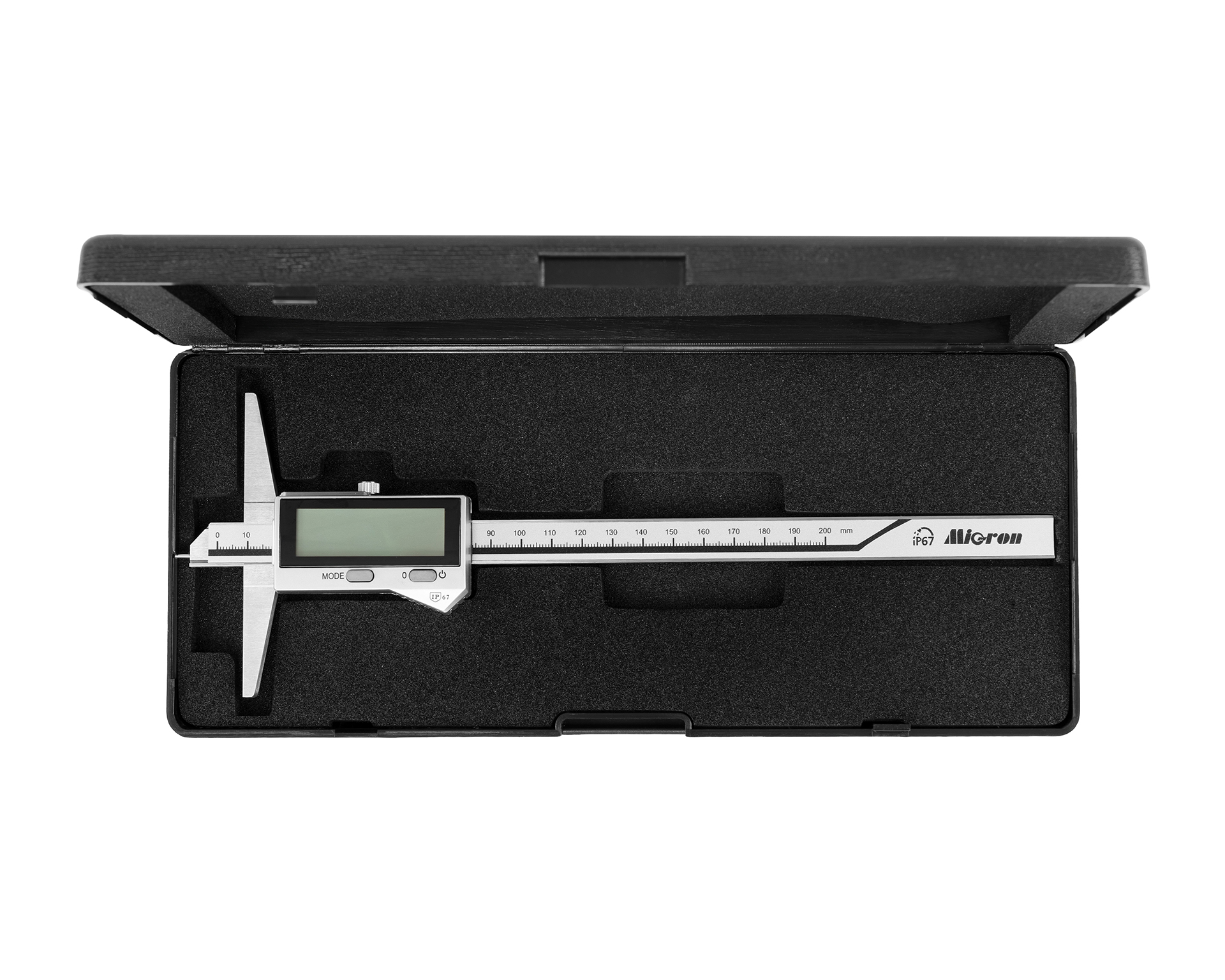 Штангенглубиномер ШГЦ- 200 0.01 электр. (ГРСИ 93125-24) IP67 с цилиндр. наконечником МИК