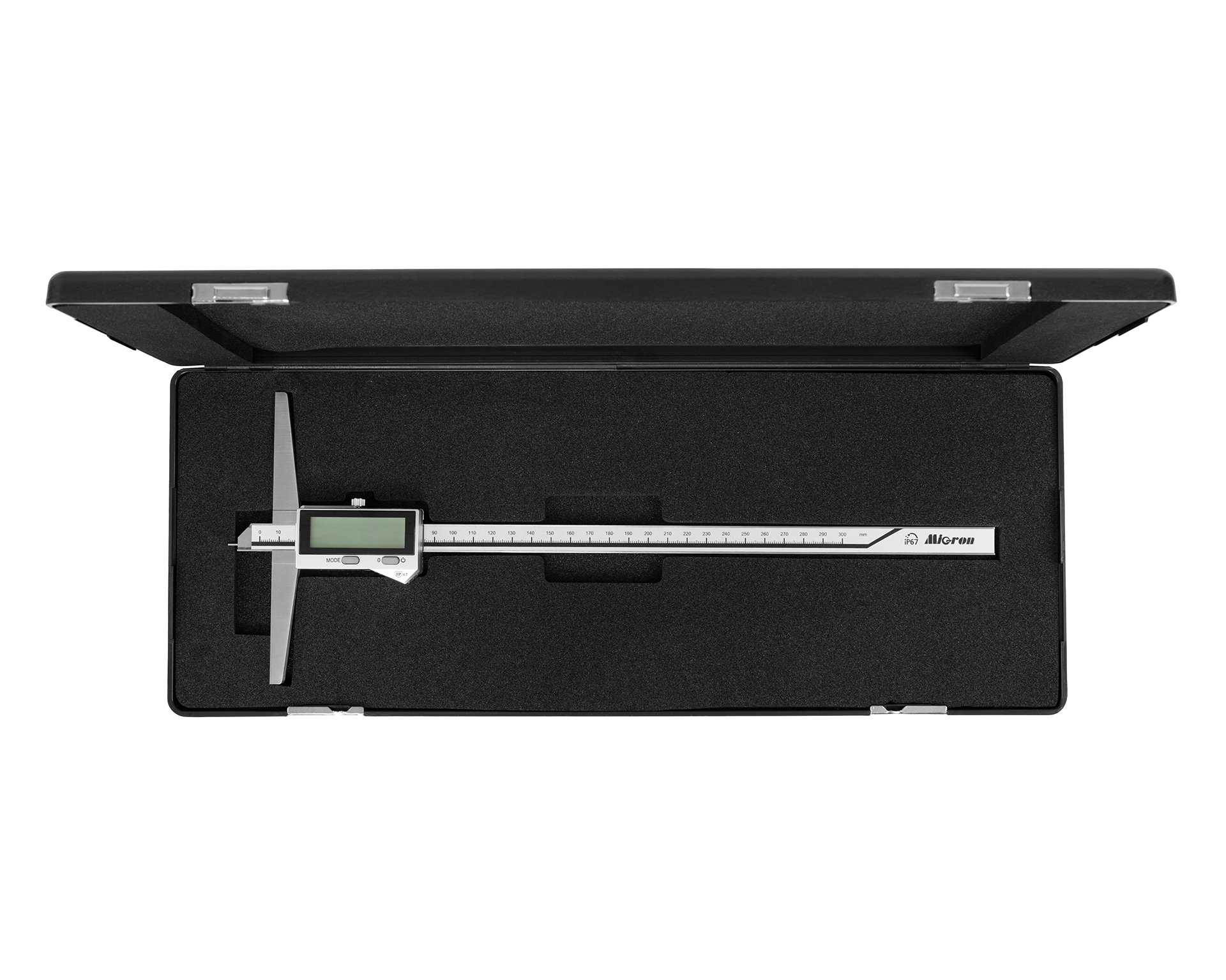 Штангенглубиномер ШГЦ- 300 0.01 электр. (ГРСИ 93125-24) IP67 с цилиндр. наконечником МИК