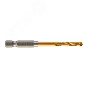 Сверло по металлу RedHEX HSS-G TiN 4.8 мм (1шт)