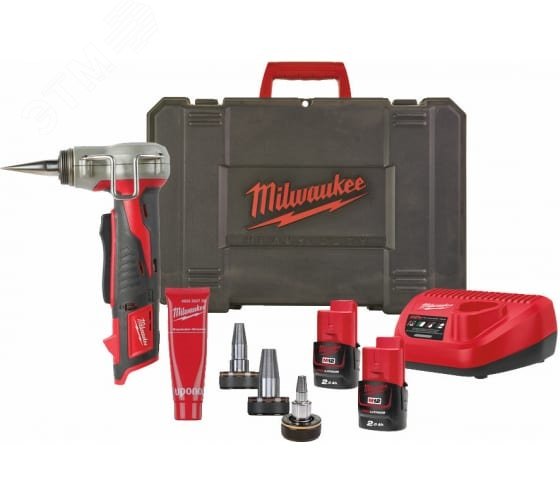 Инструмент расширительный аккумуляторный M12 Uponor Q&E с головками 16/20/25 10 бар 1ф