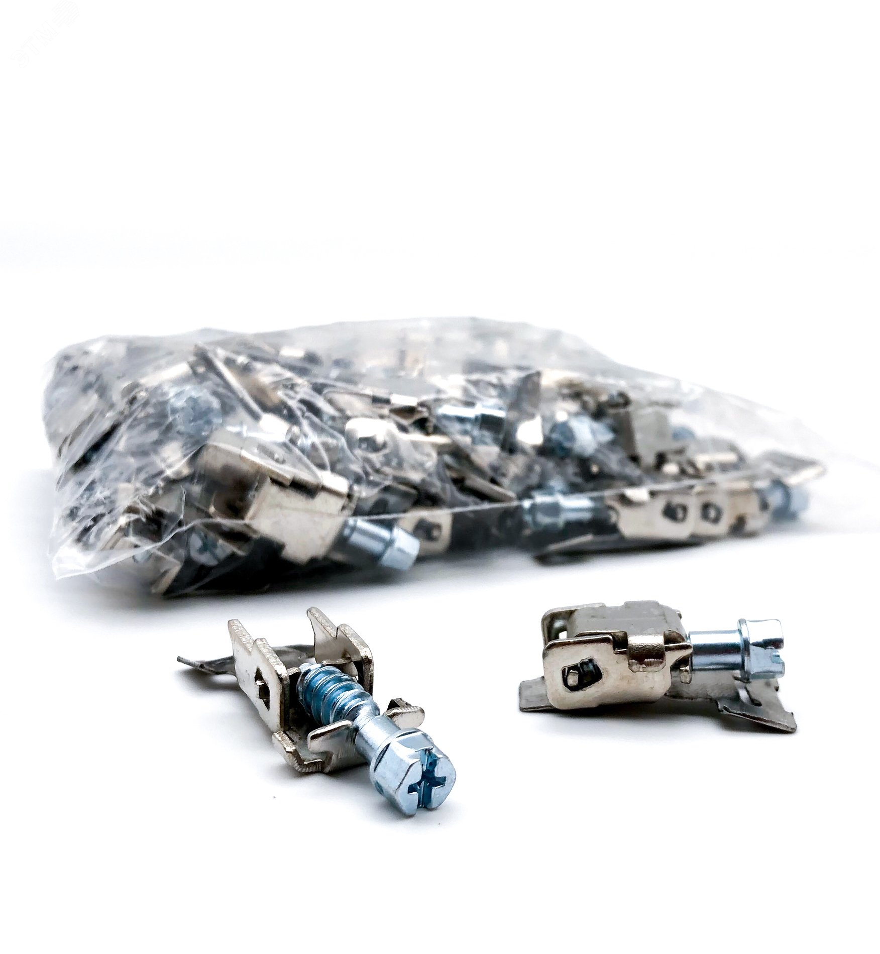 Замок 12мм для ленты хомута нержавеющая сталь     (50шт)