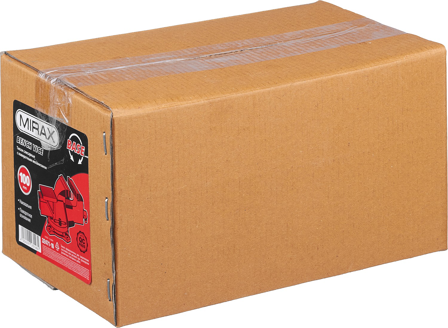 MIRAX 100 мм, слесарные тиски (32471-10)