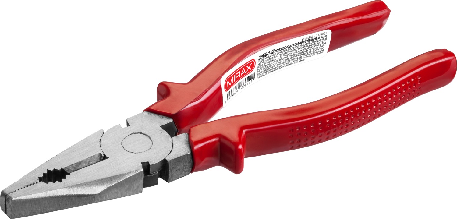 MIRAX 180 мм, плоскогубцы (22036-1-18)