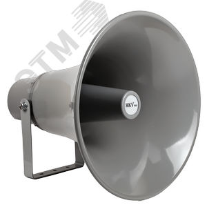 Громкоговоритель 50/25/12,5Вт 100 В,400…5000 Гц, 104 дБ, серый алюминий