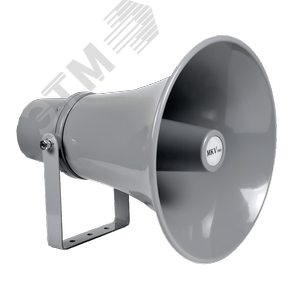 Громкоговоритель 30/15/7,5Вт 100 В,400…5000 Гц, 103 дБ, серый алюминий