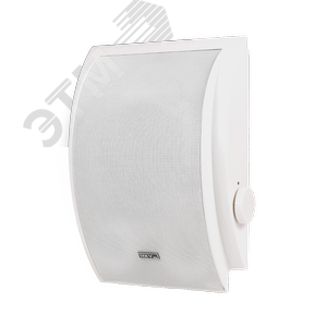 Громкоговоритель настенный с регулировкой громкости 3/6/10 Вт. 30/70/100В. 91+/-3Дб. 90-16000Гц АБС пластик цвета слоновой кости