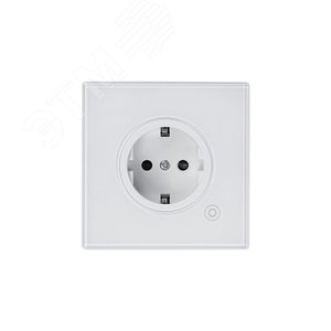 Розетка умная 1-пост. Wi-Fi, 16А, накладная, белая
