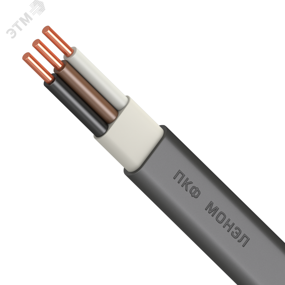 Кабель силовой ВВГ-Пнг(А)-LS 3Х4ок(N.PE)-0.660 ТРТС