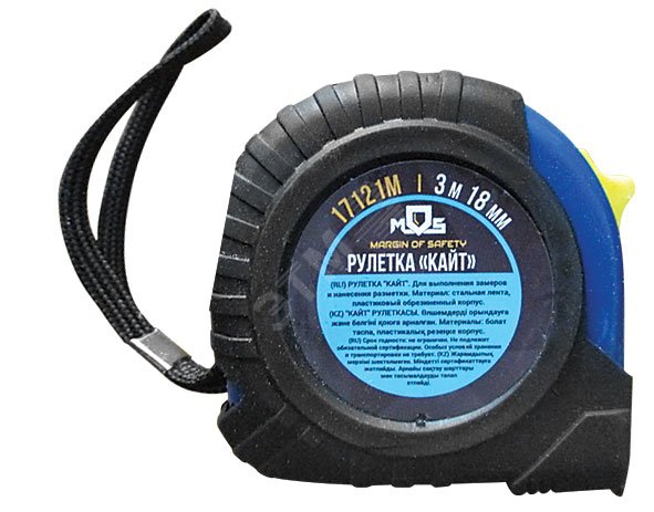Рулетка ''Кайт'' 5 м х 18 мм