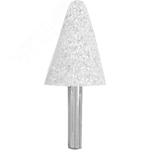 Шарошка абразивная (по металлу), хвостовик 6 мм, конус 25х35 мм