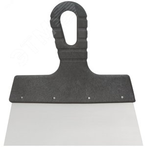Шпатель, лезвие нержавеющая сталь, пластиковая ручка 200 мм