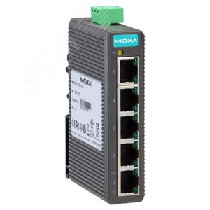 Коммутатор 5 x 10/100BaseTX в пластиковом корпусе.