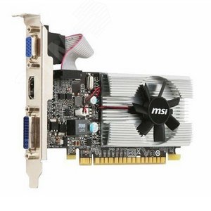 Видеокарта G210, NVIDIA GeForce G218, 1 ГБ GDDR3, PCI-Express 2.0
