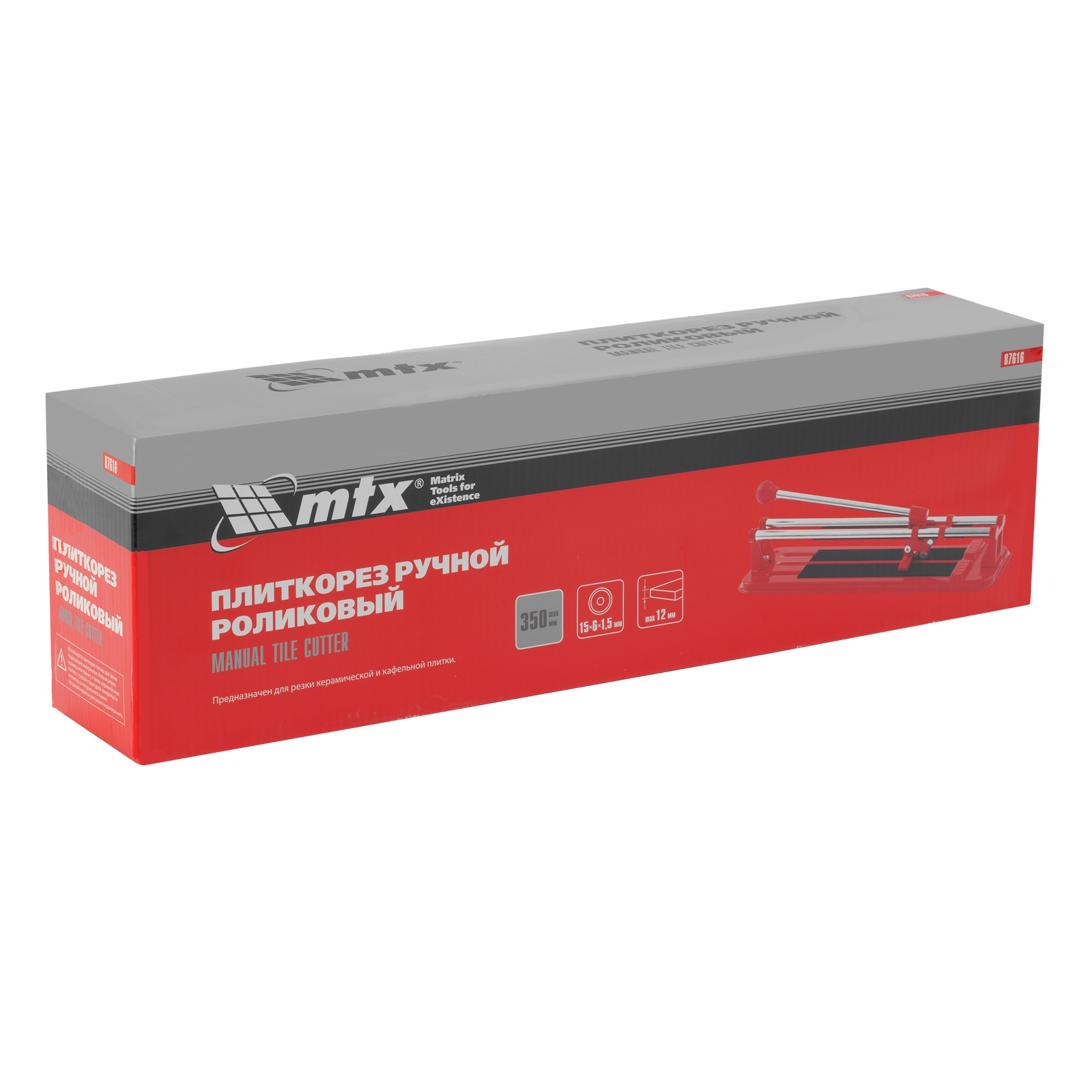 Плиткорез 350 х 12 мм MTX