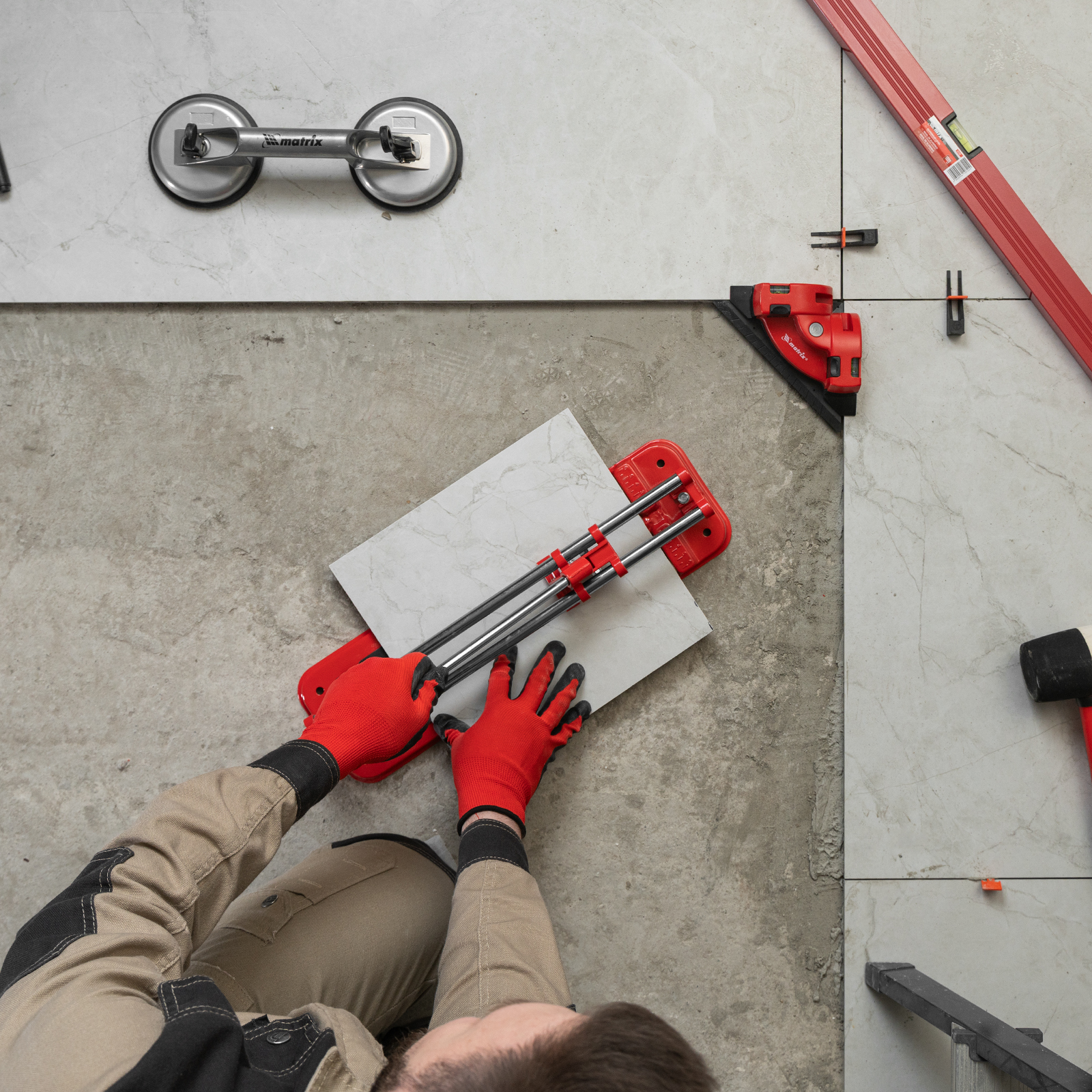 Плиткорез 400 х 12 мм MTX